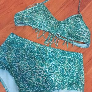 High Rise Fringe Bikini